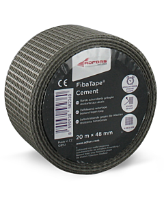 Technotape Fiba Cement gaasband 48 mm rol 45 m grijs