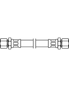 Neoflex flexibele slang DN8 10 x 10 mm knel L= 35 cm