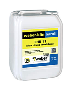 Weber klin Baroli witte uitslag verwijderaar FHB-11 10 liter