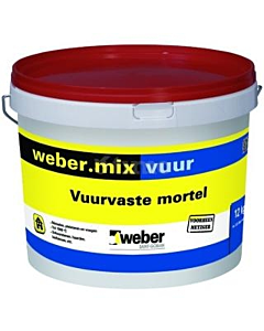 Weber Mix vuurvaste metselmortel 12 kg