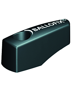 Ballofix hendel voor kogelafsluiter 18-28 mm zwart