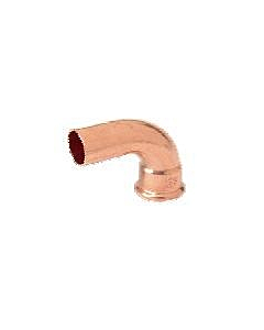 Copper gas 6001p bocht 90° 15 mm pers/insteek